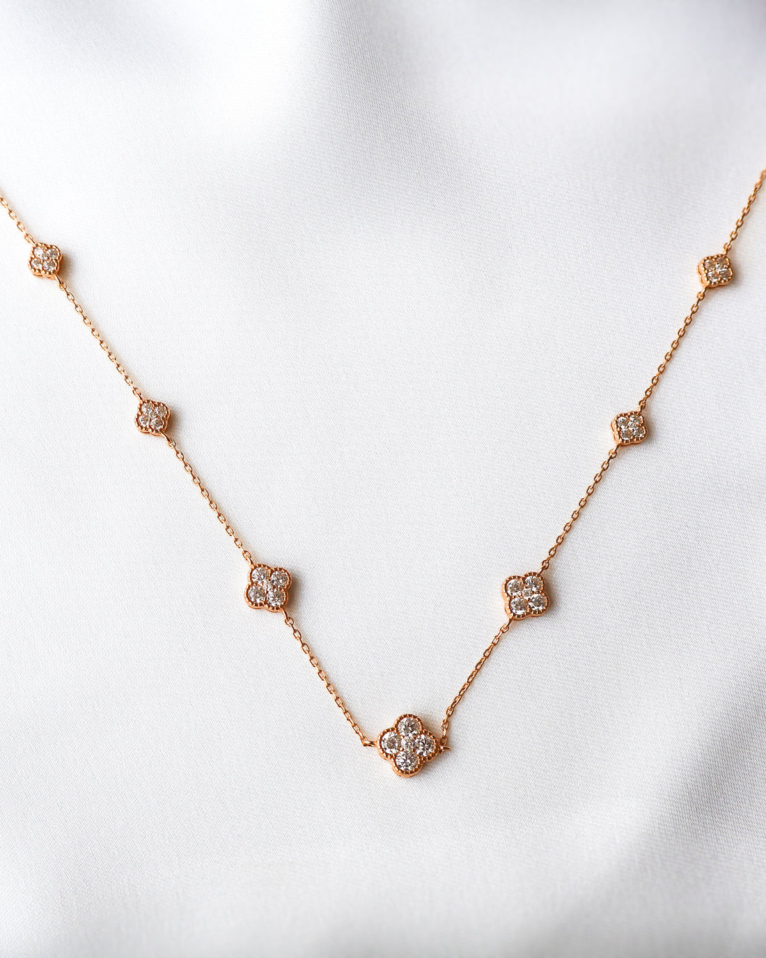 MB Four Leaf Necklace