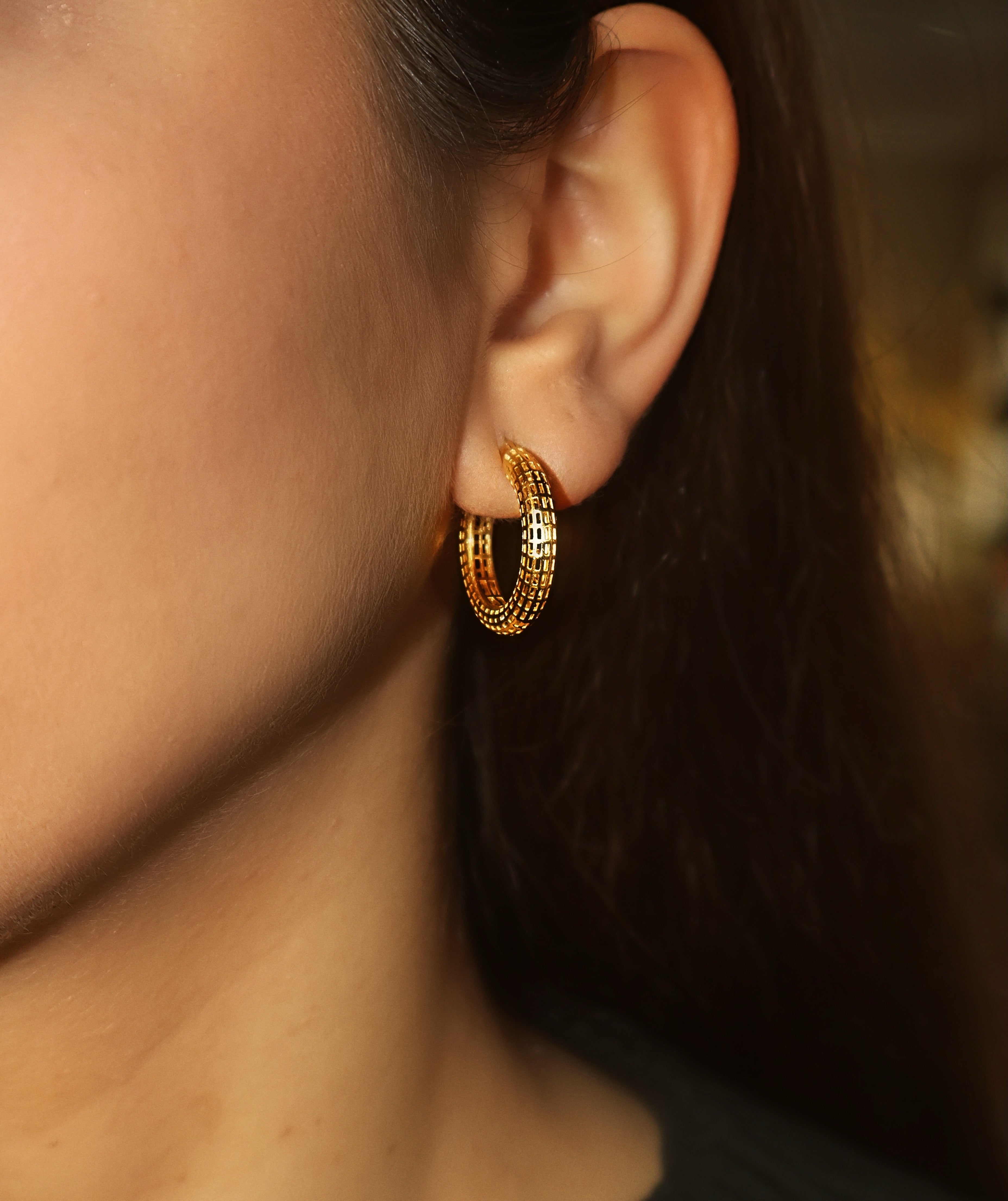 MB GG Hoop Earrings