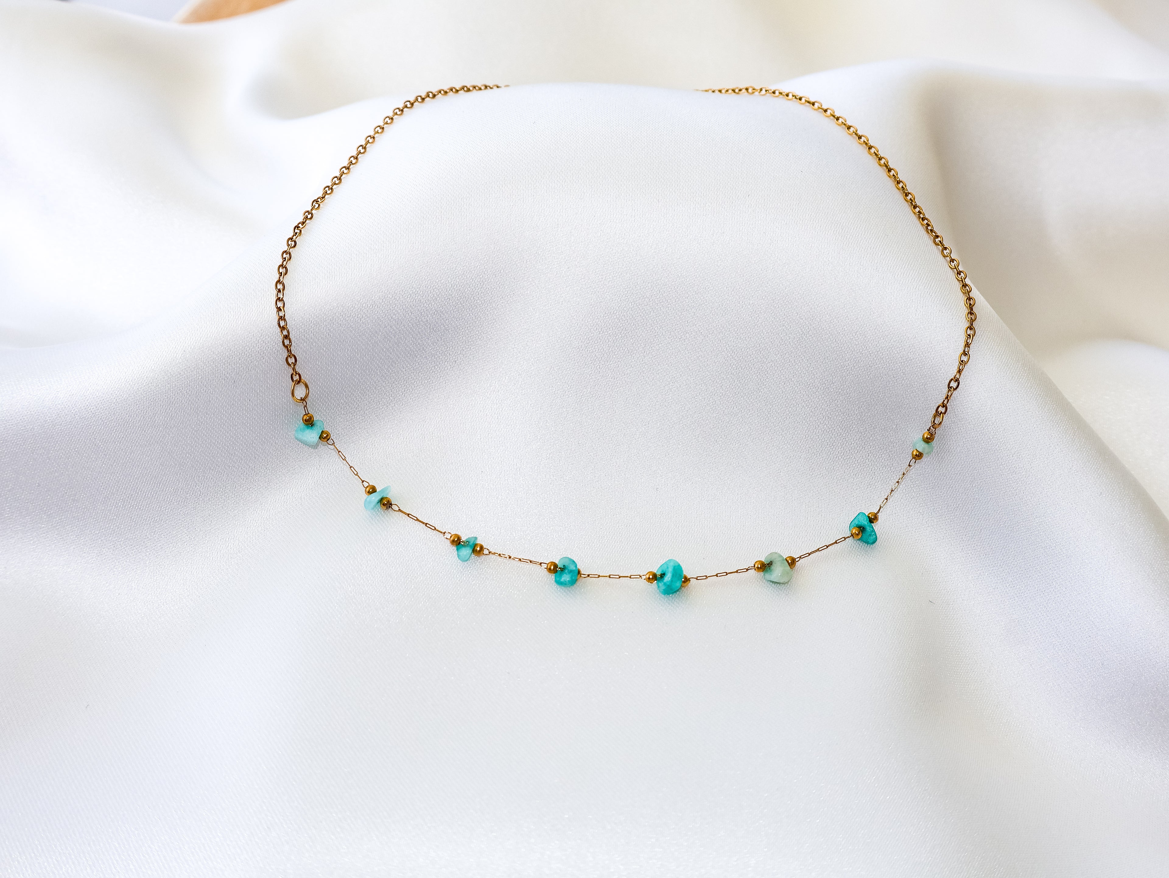 Aura Amazonita Jewelry Set