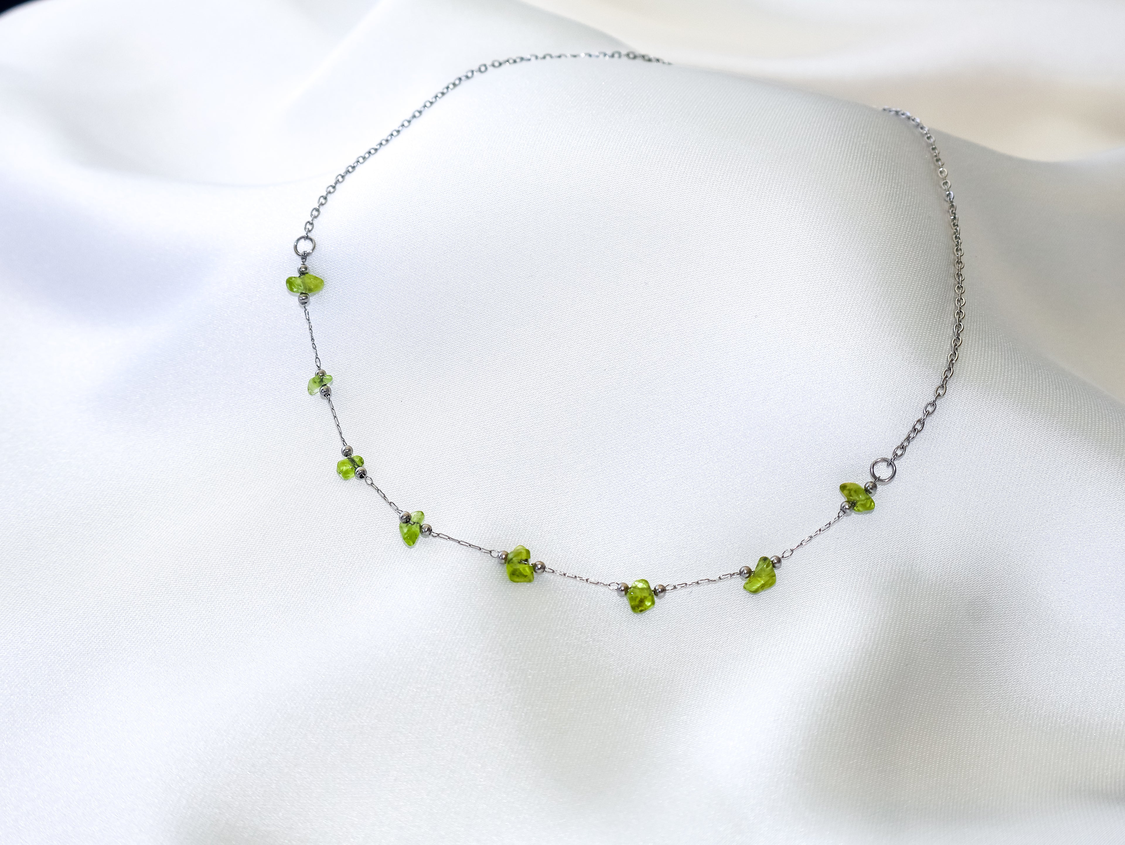 Aura Peridoto Jewelry Set