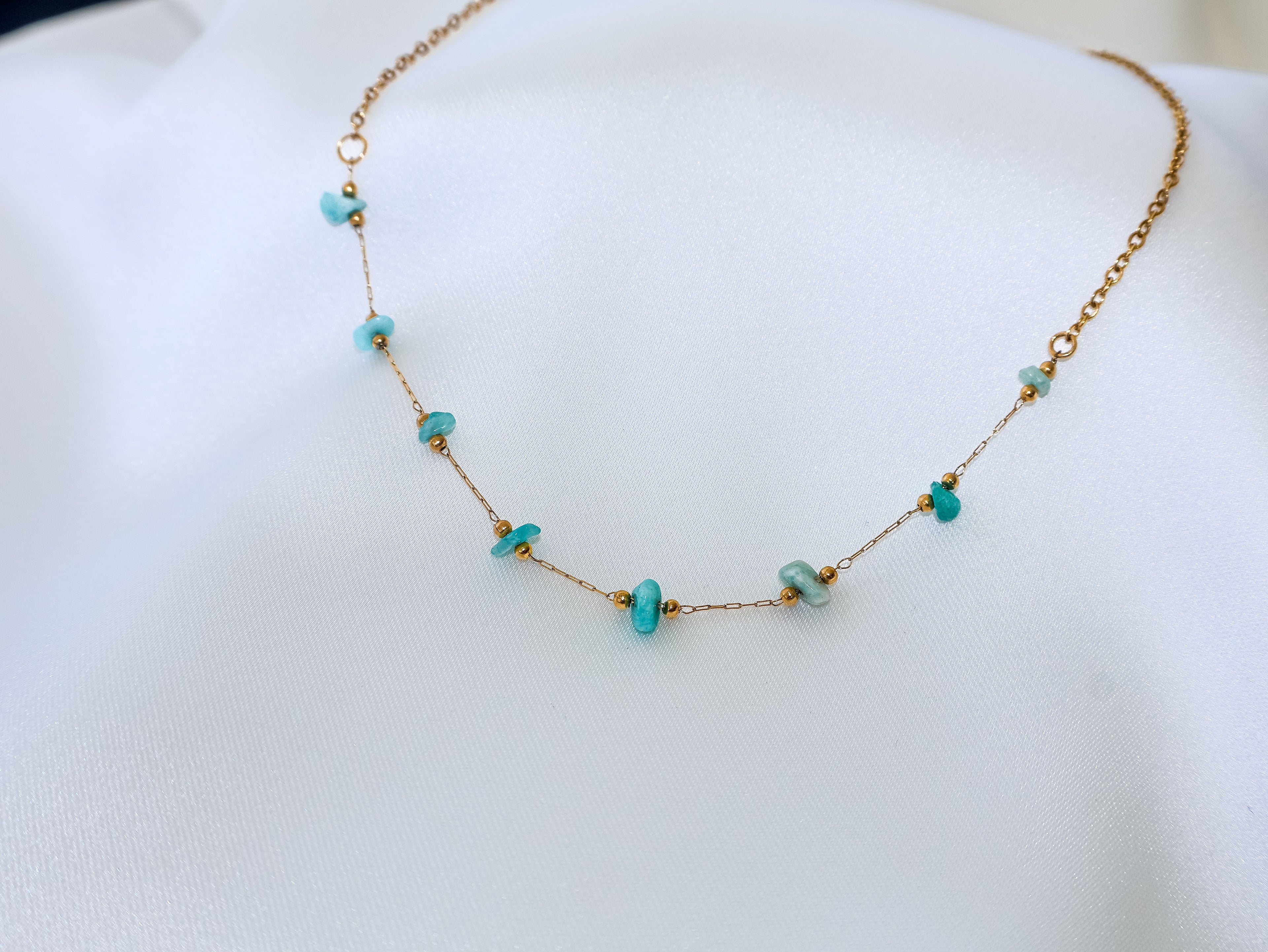 Aura Amazonita Jewelry Set
