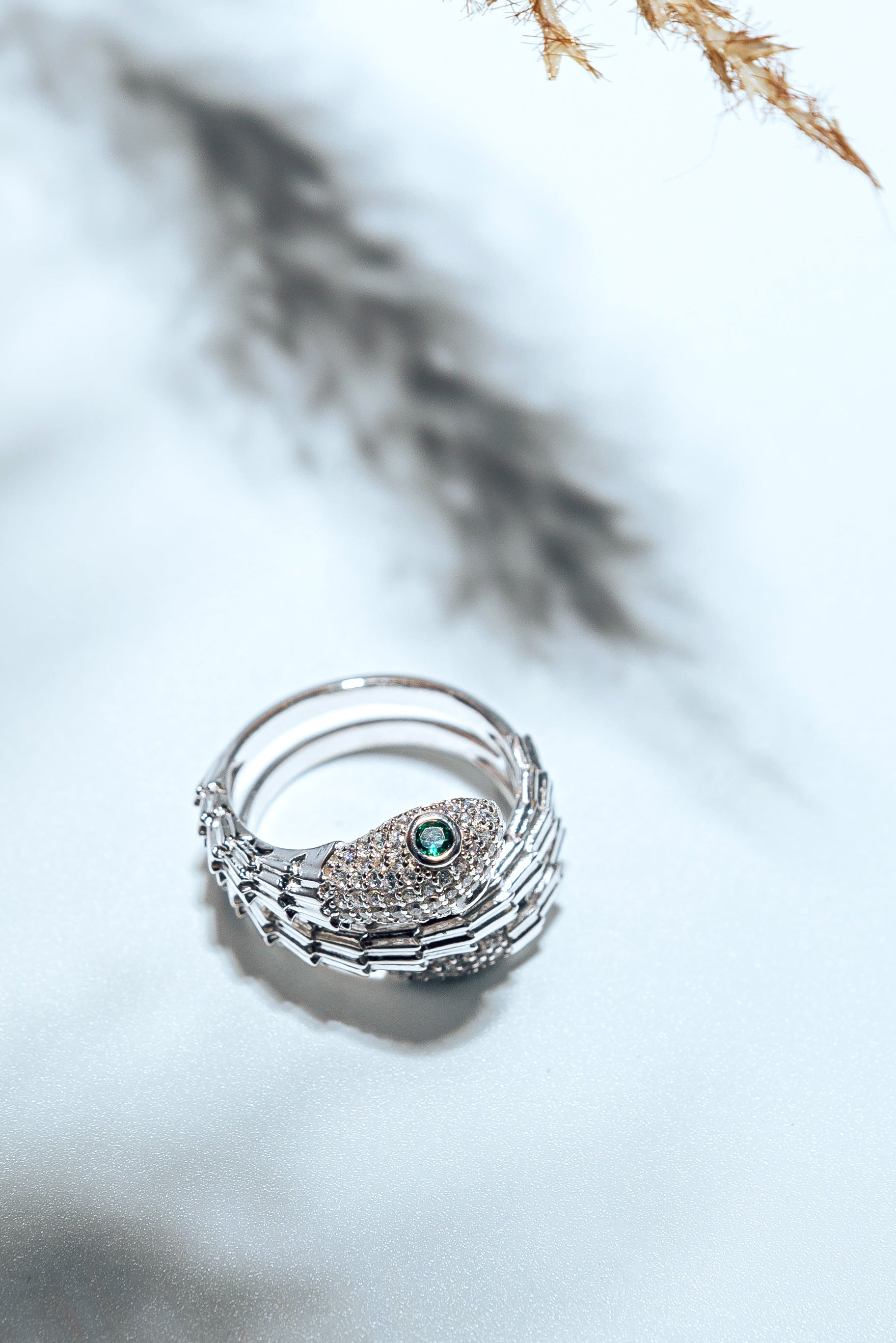 MB-Ring Silver Snake