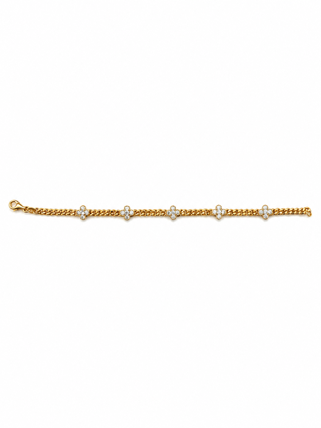 Rose Gold Alhambra Bracelet