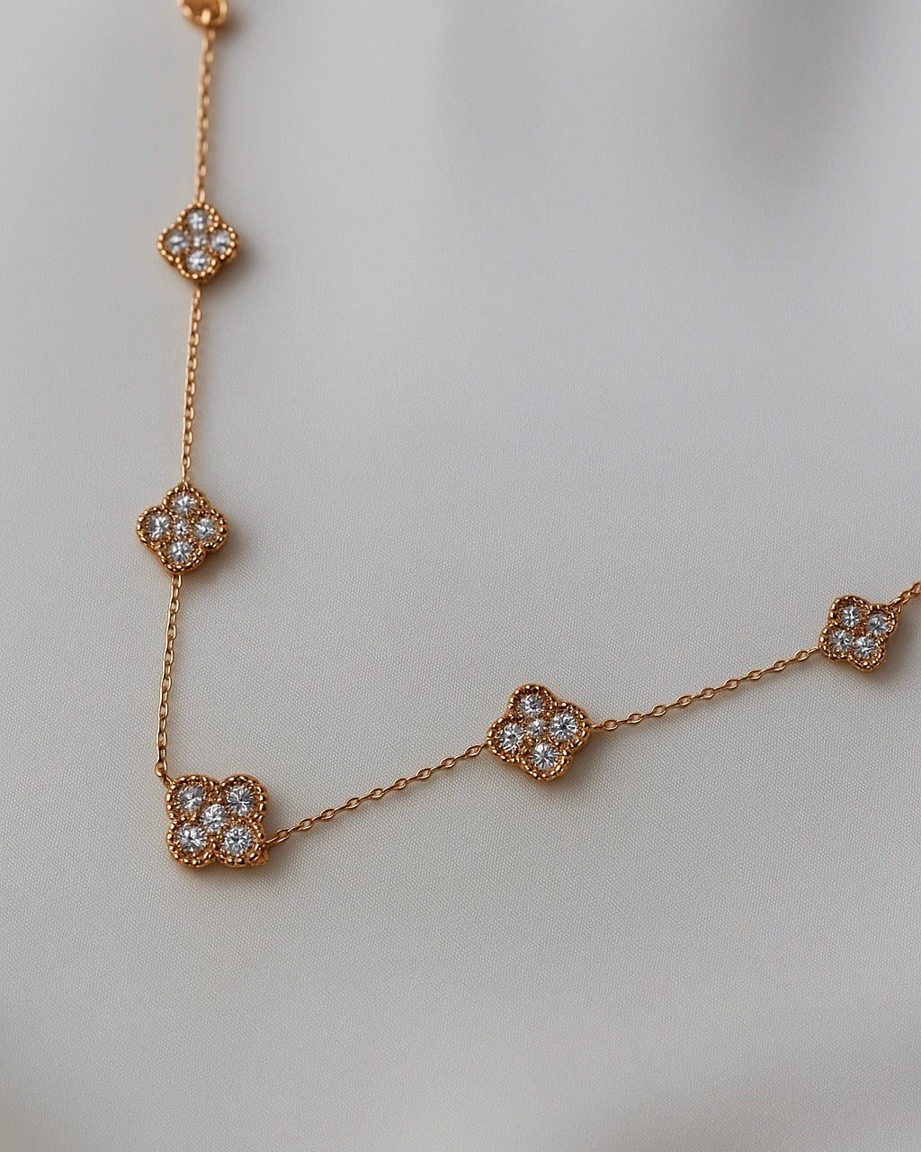 MB Four Leaf Necklace