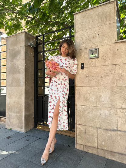 Midi Thalia Flowers Dress