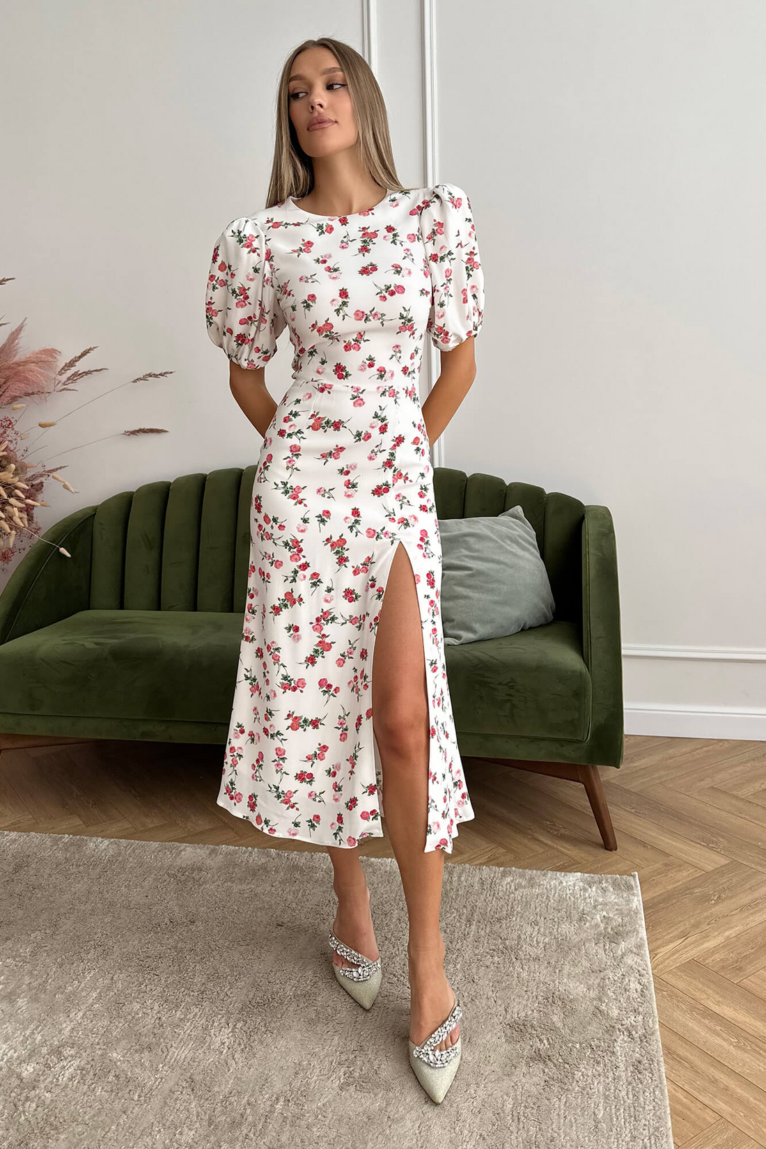 Midi Thalia Flowers Dress