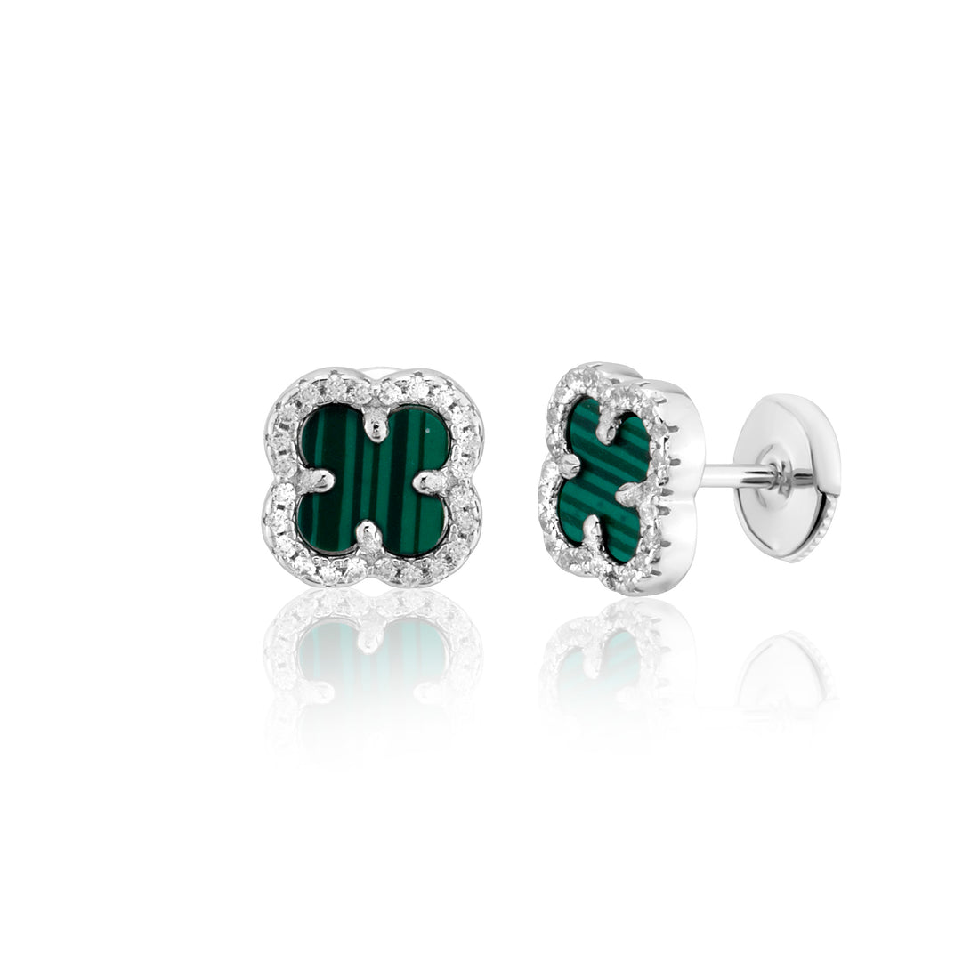 MB Petite Alhambra Earrings