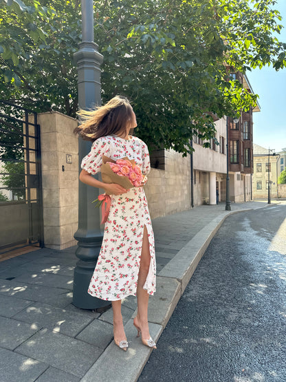 Midi Thalia Flowers Dress