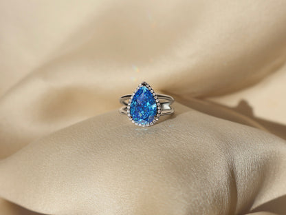 MB-Ring Sapphire Blue