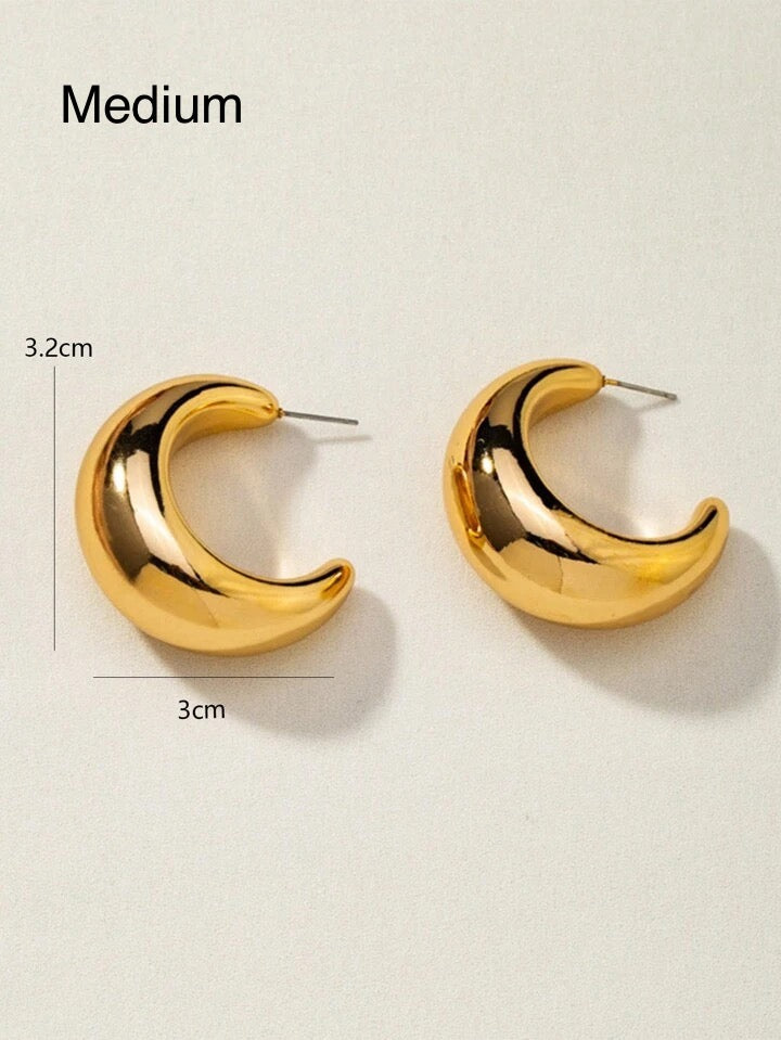 MB Chloe Earrings Golden