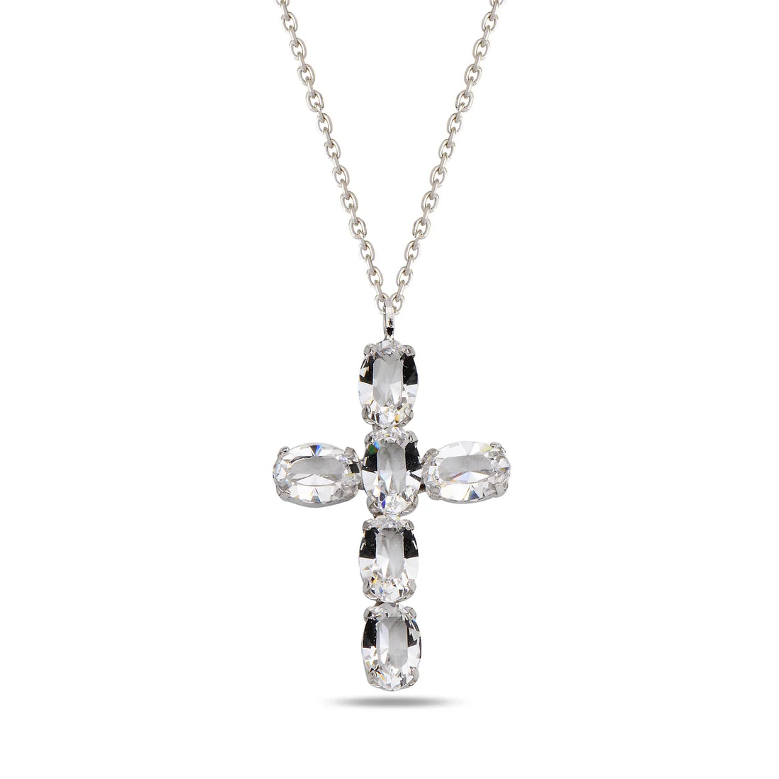 MB Diamante Cross Necklace