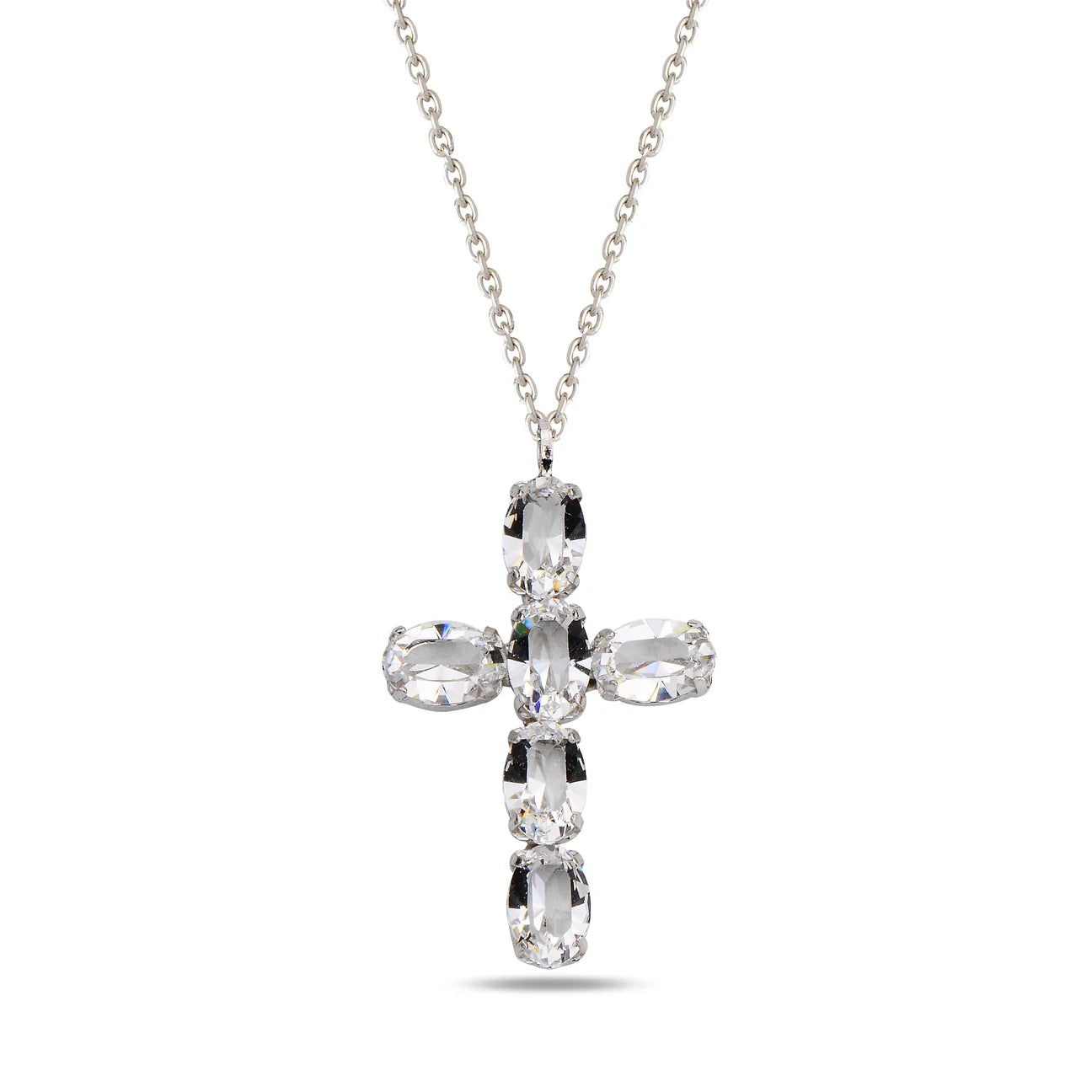 MB Diamante Cross Necklace