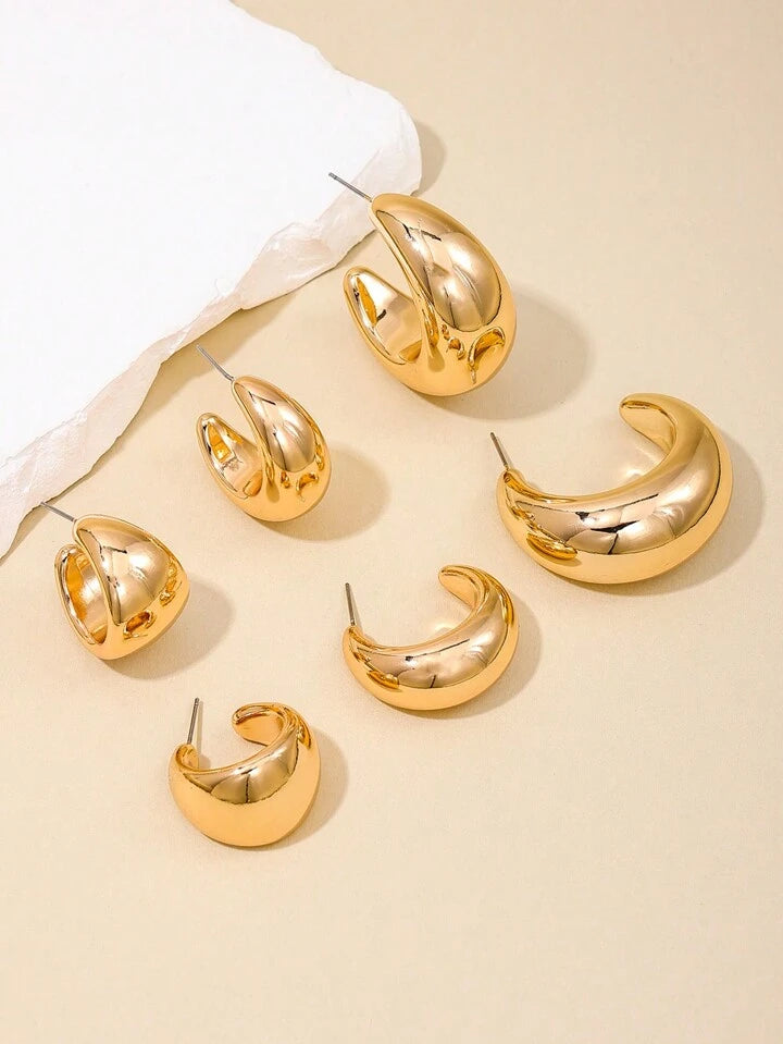 MB Chloe Earrings Golden