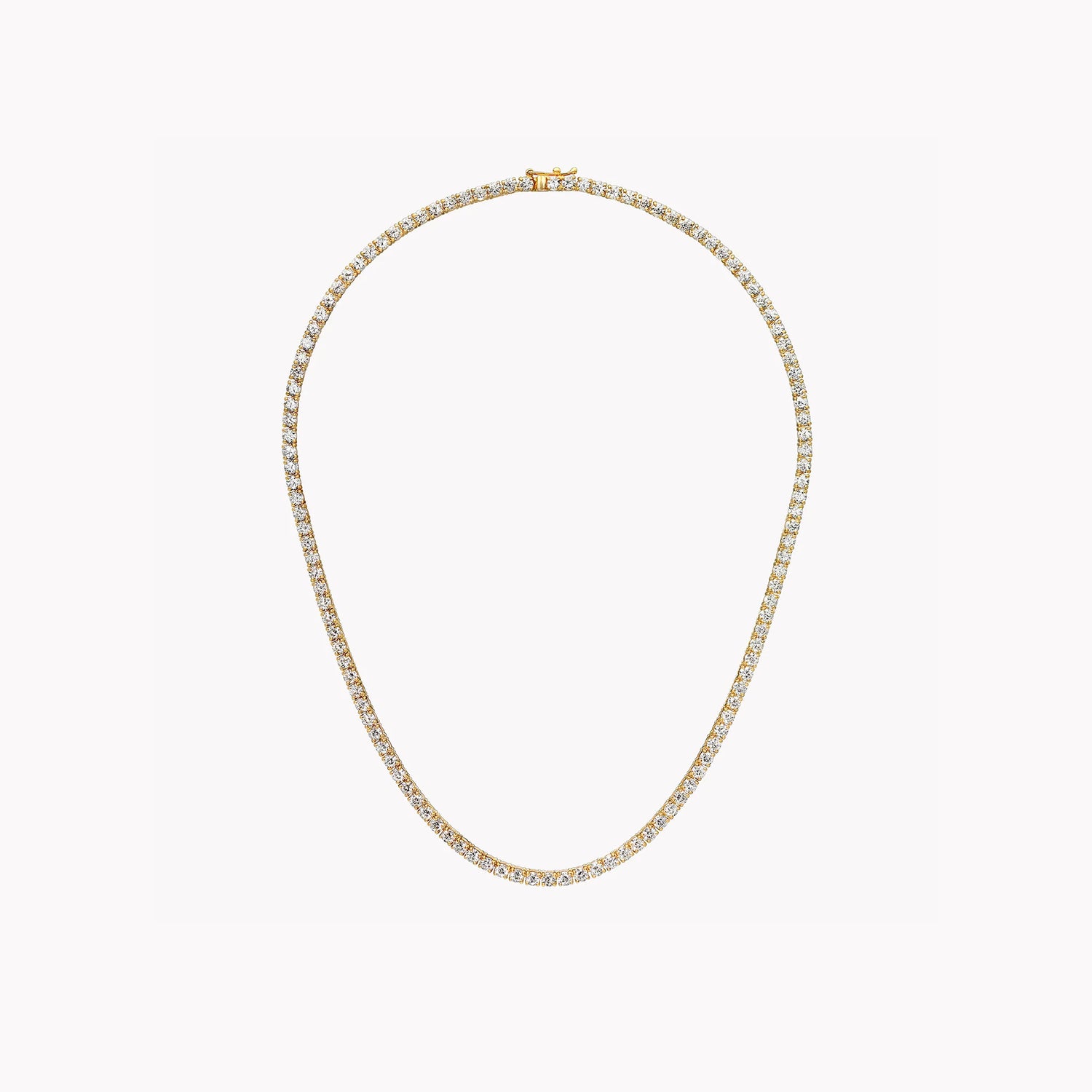 MB Tennis Necklace Golden