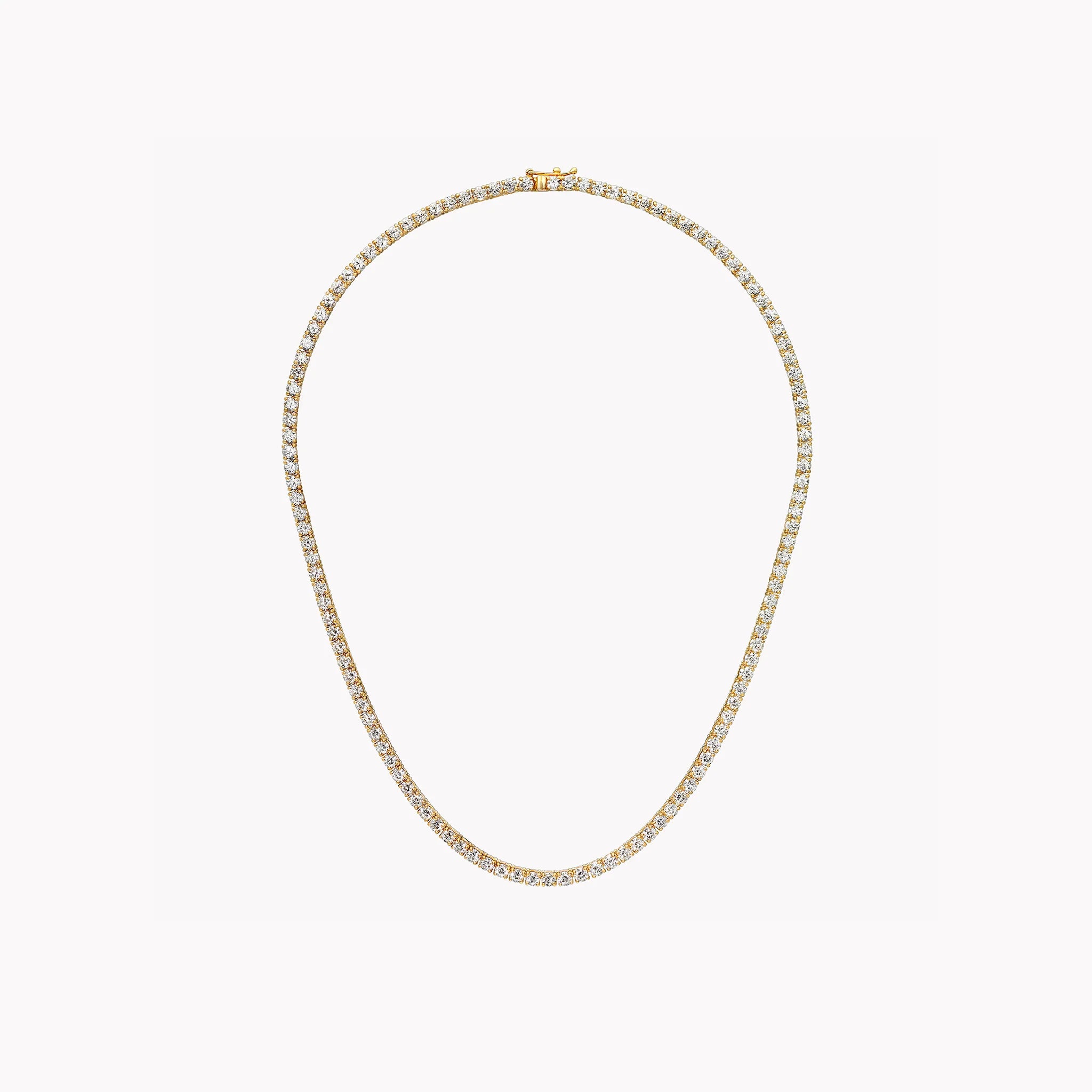 MB Tennis Necklace Golden