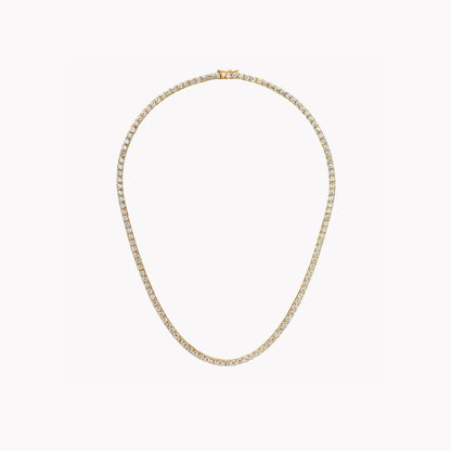 MB Tennis Necklace Golden