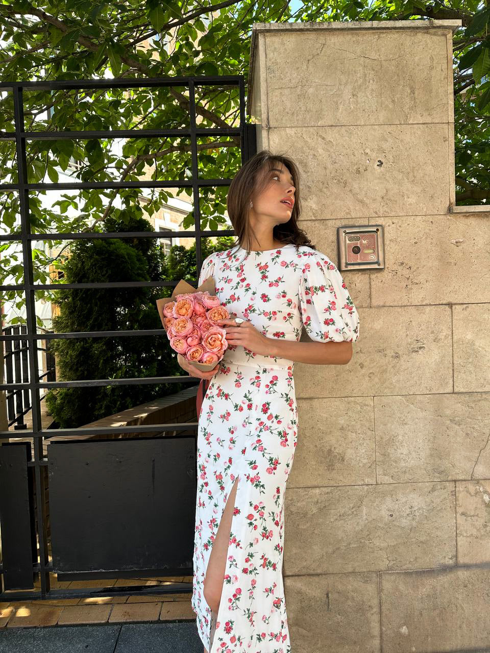 Midi Thalia Flowers Dress