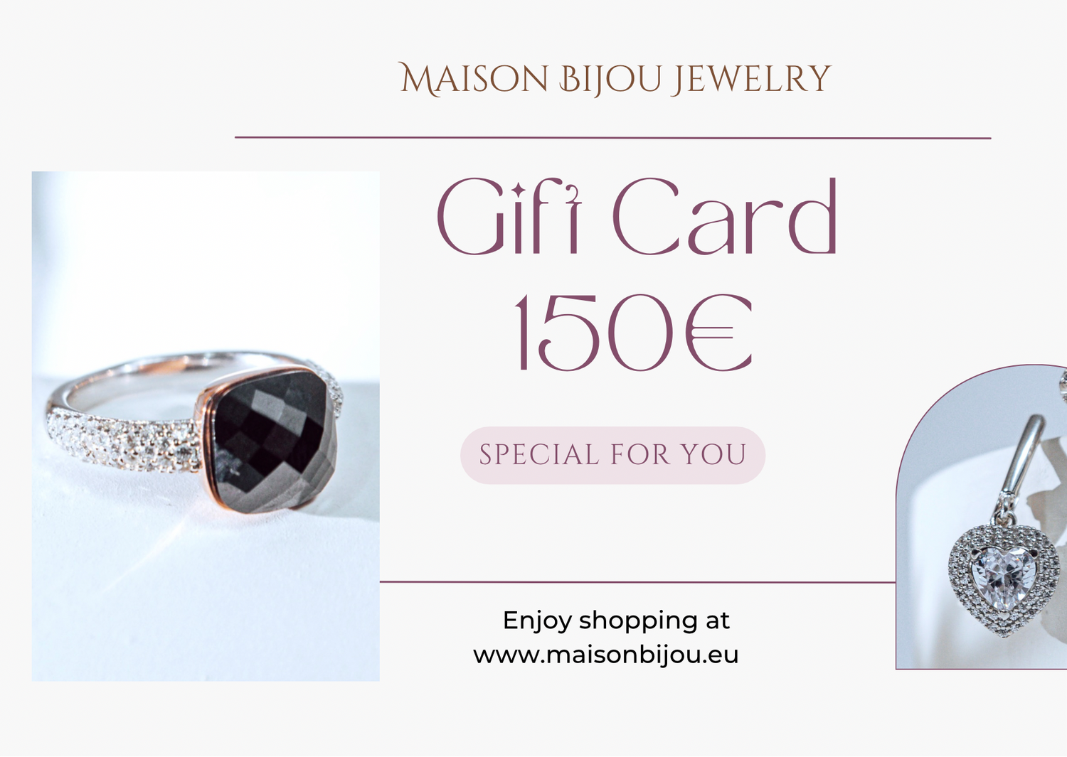 Gift Card MAISON BIJOU