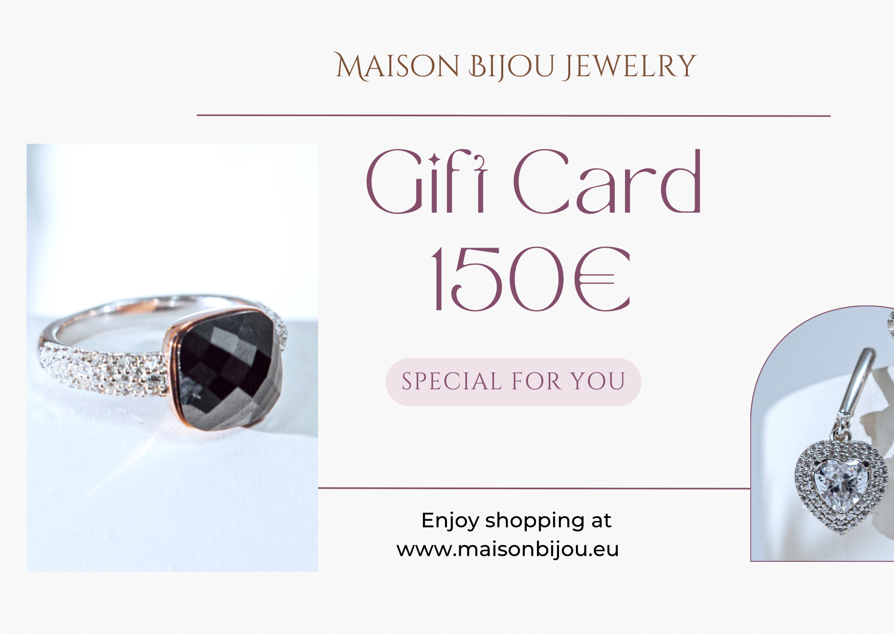 Gift Card MAISON BIJOU