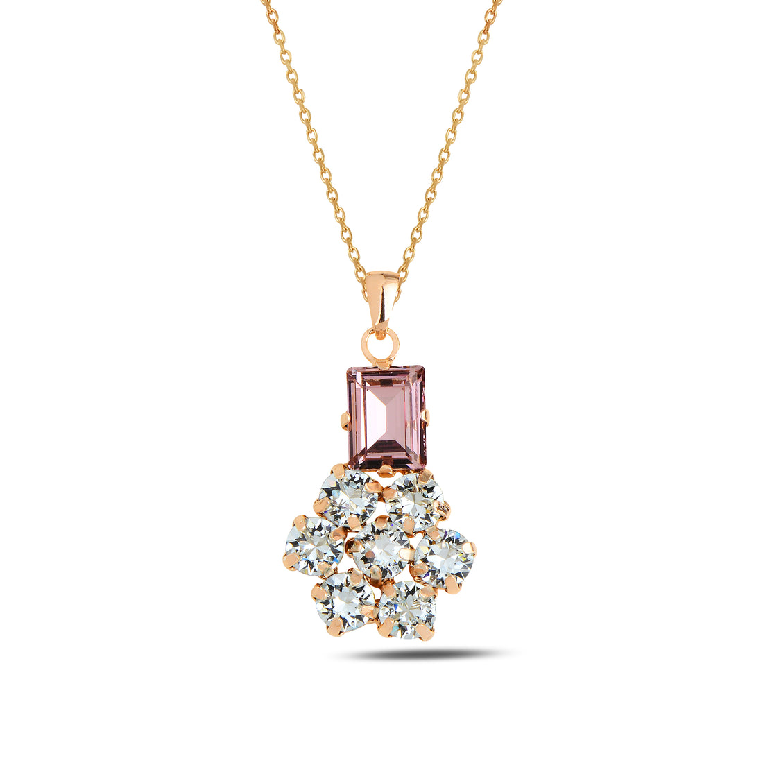 MB Fiore Pendant Rose Gold