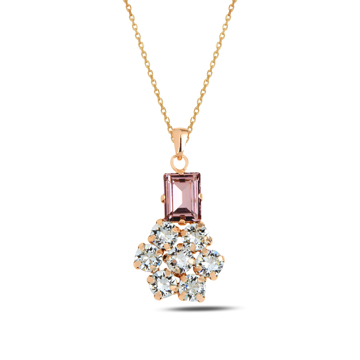 MB Fiore Pendant Rose Gold