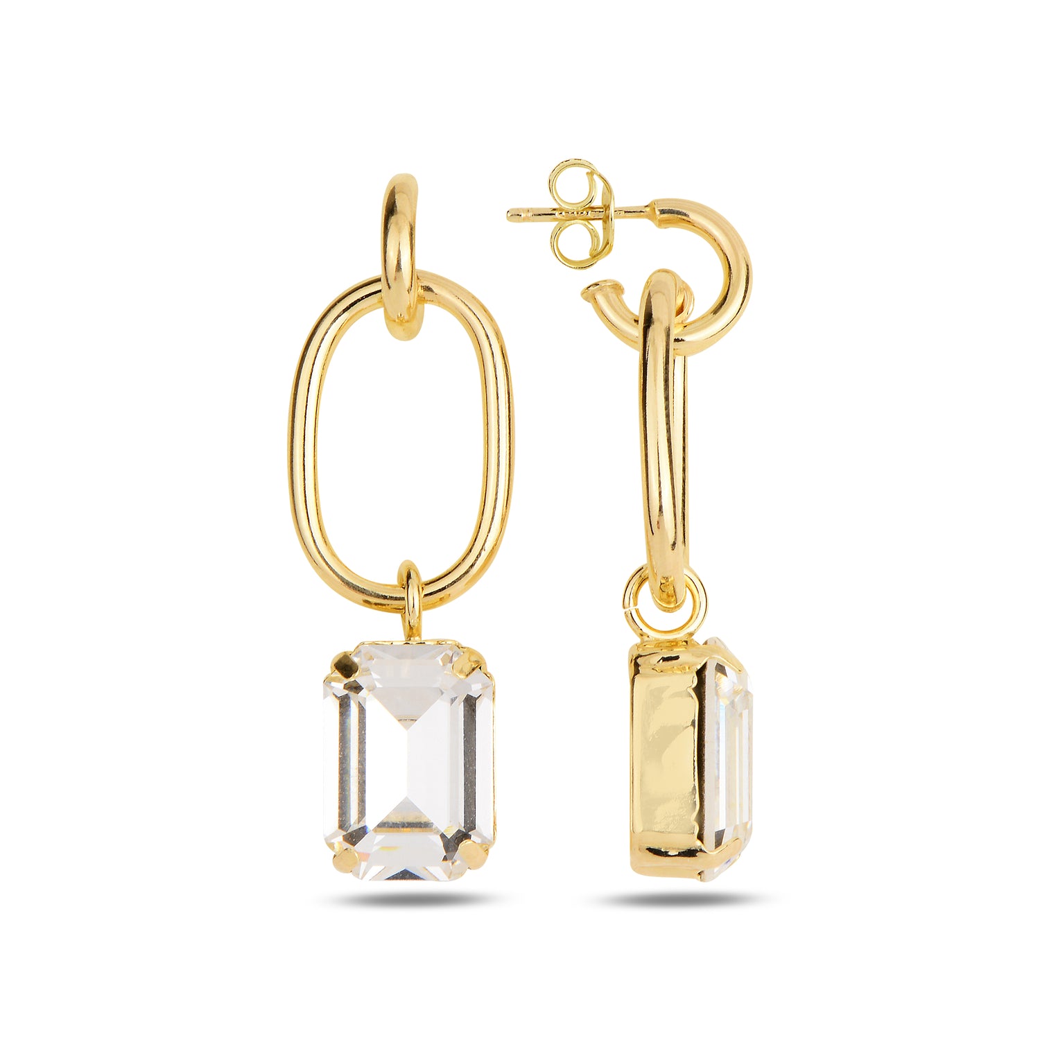 MB Roma Earrings Gold