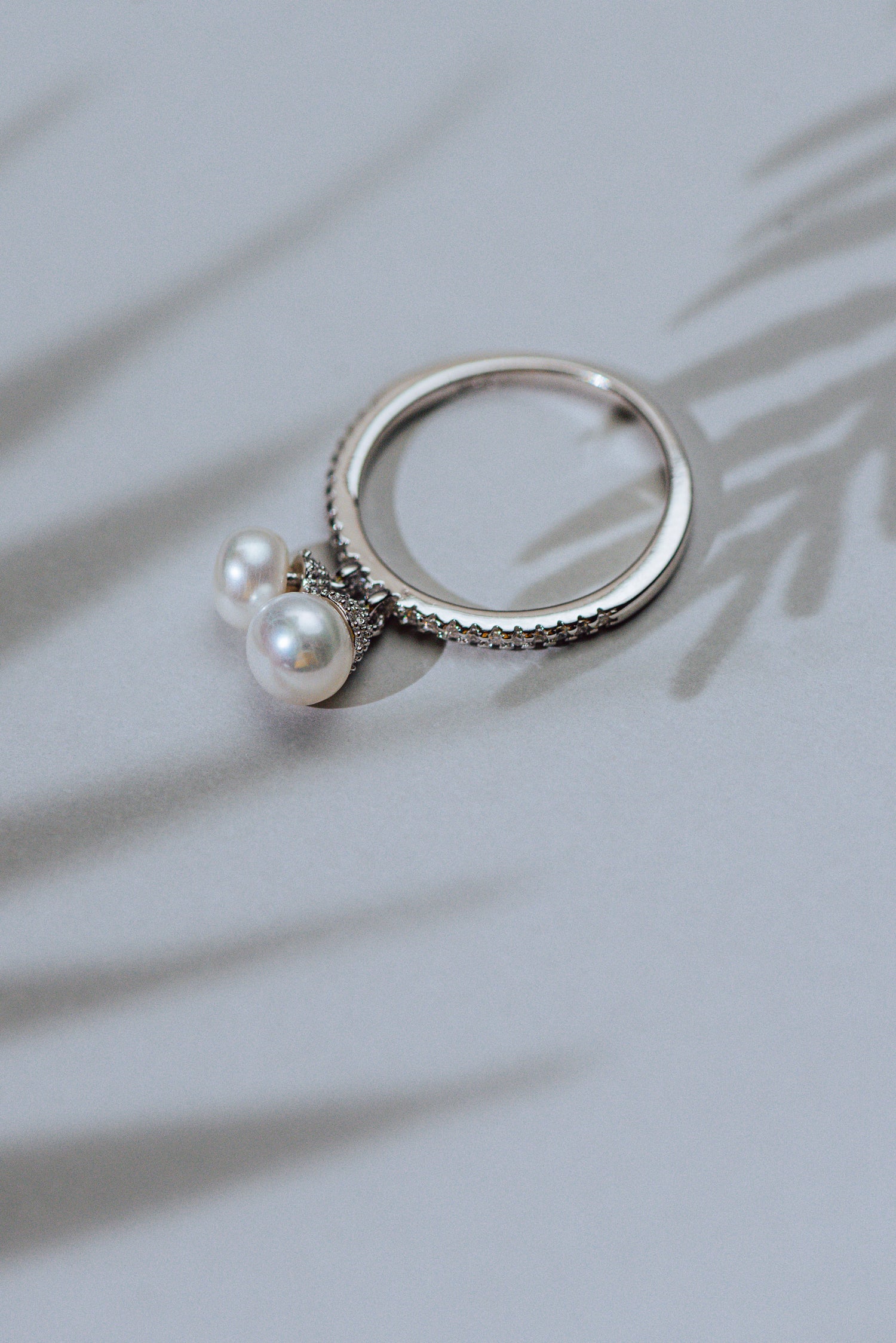 MB-Rings Twin Pearls