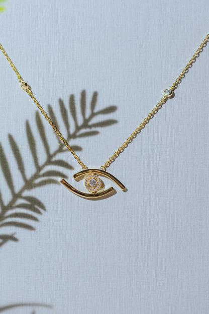 MB Golden Eye Necklace