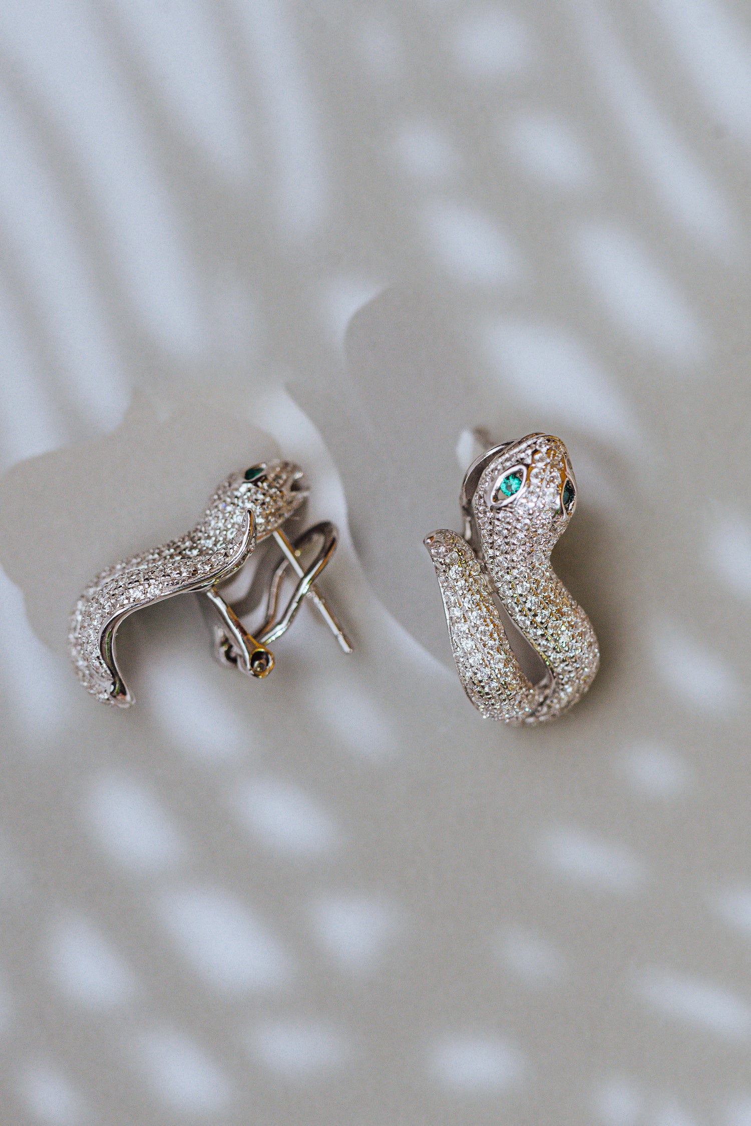 MB Snake Earrings