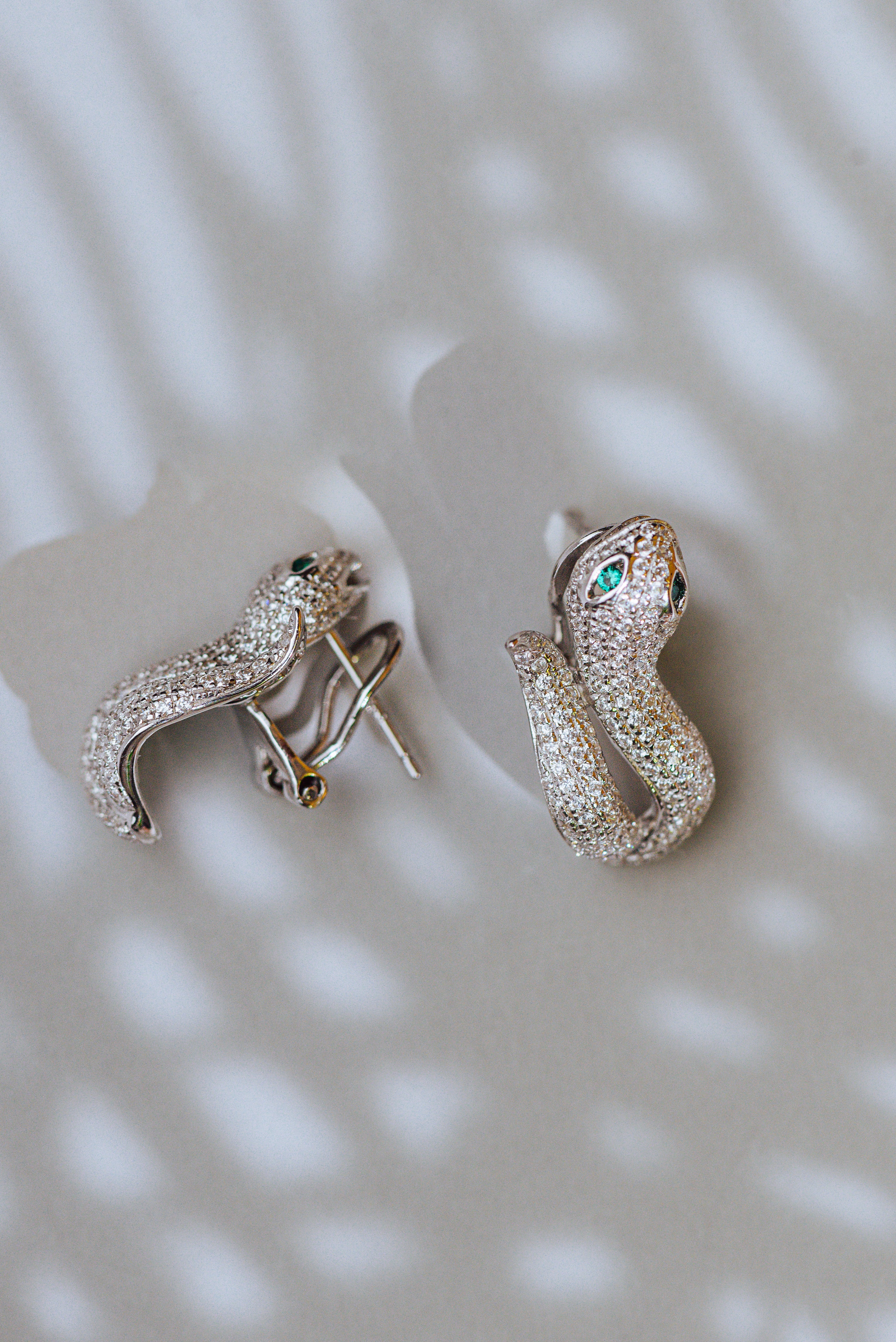 MB Snake Earrings