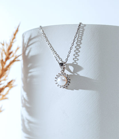 MB Pearl Angel Necklace