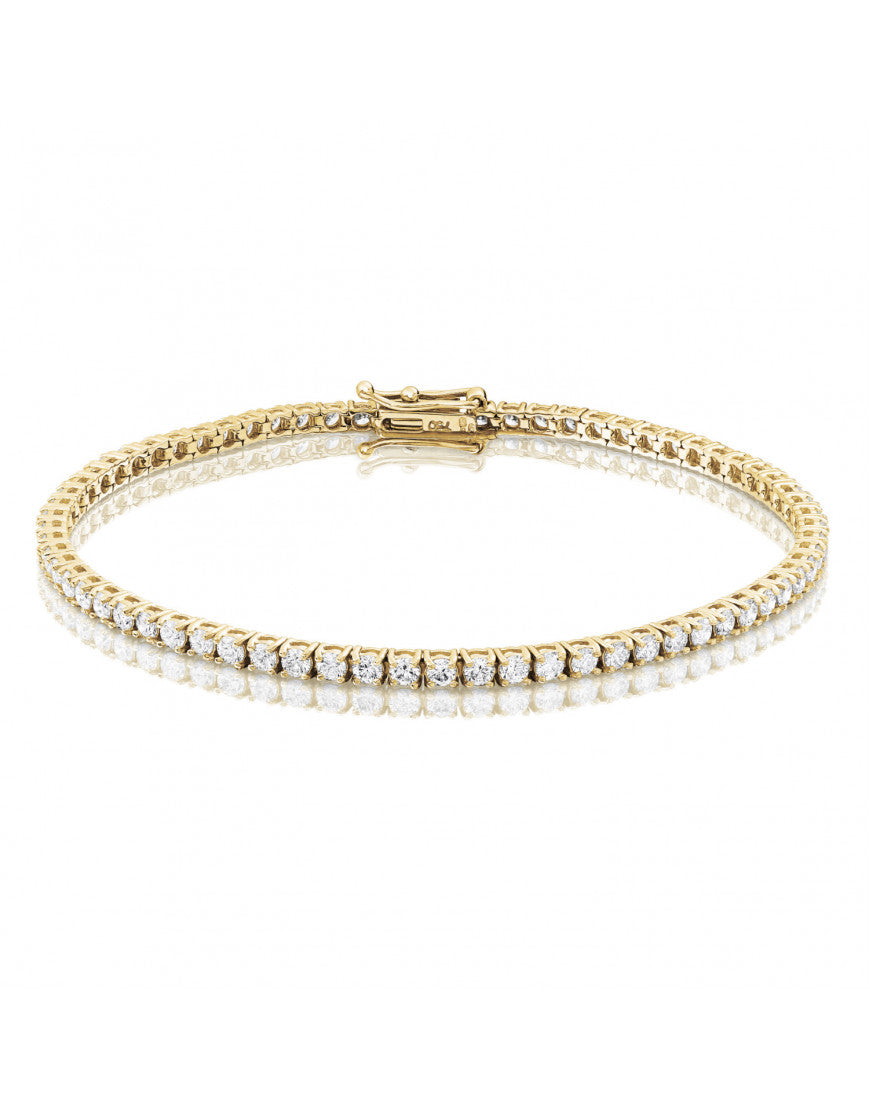 MB Classic Tennis Bracelet Gold