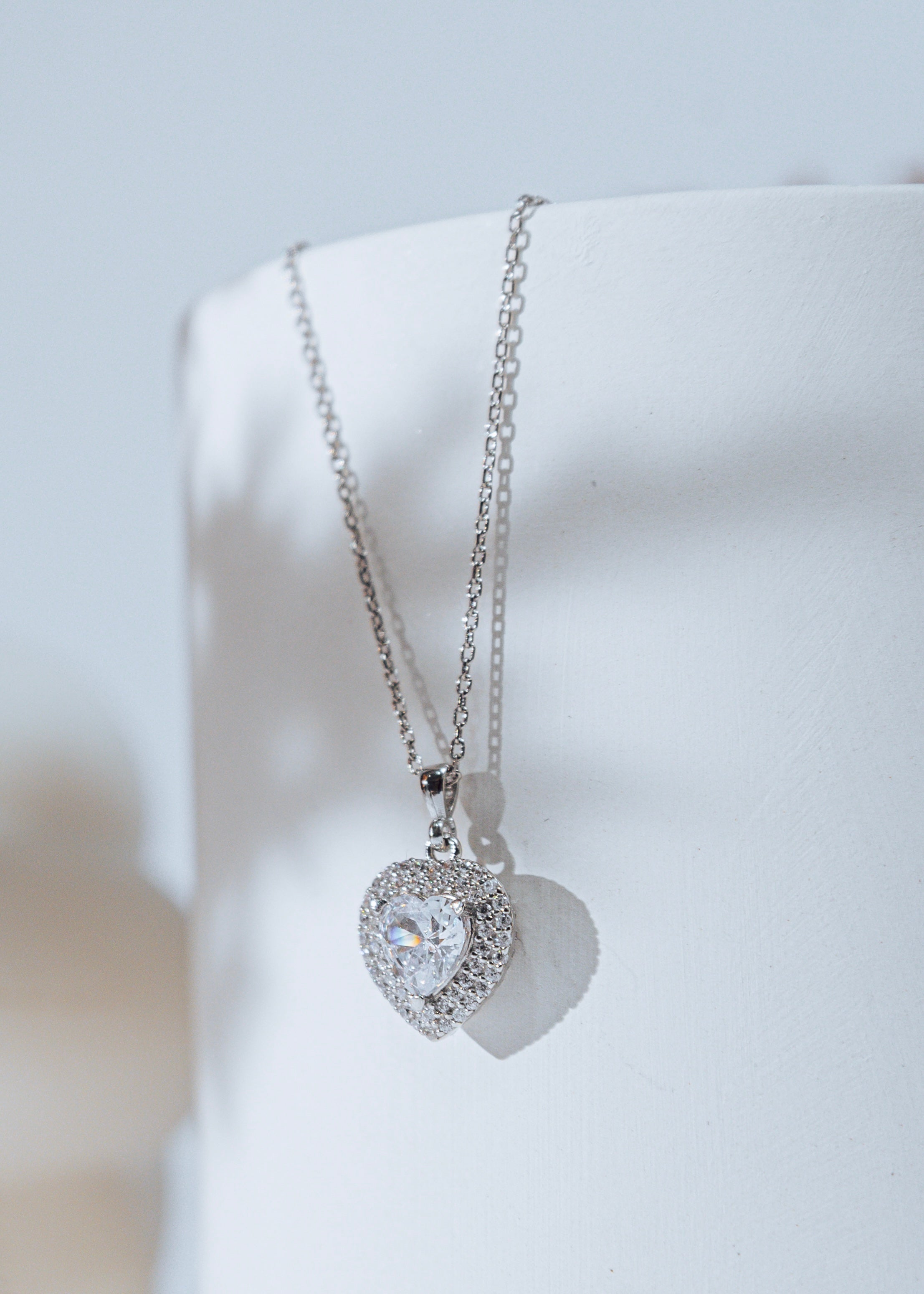 MB Ice Heart Necklace