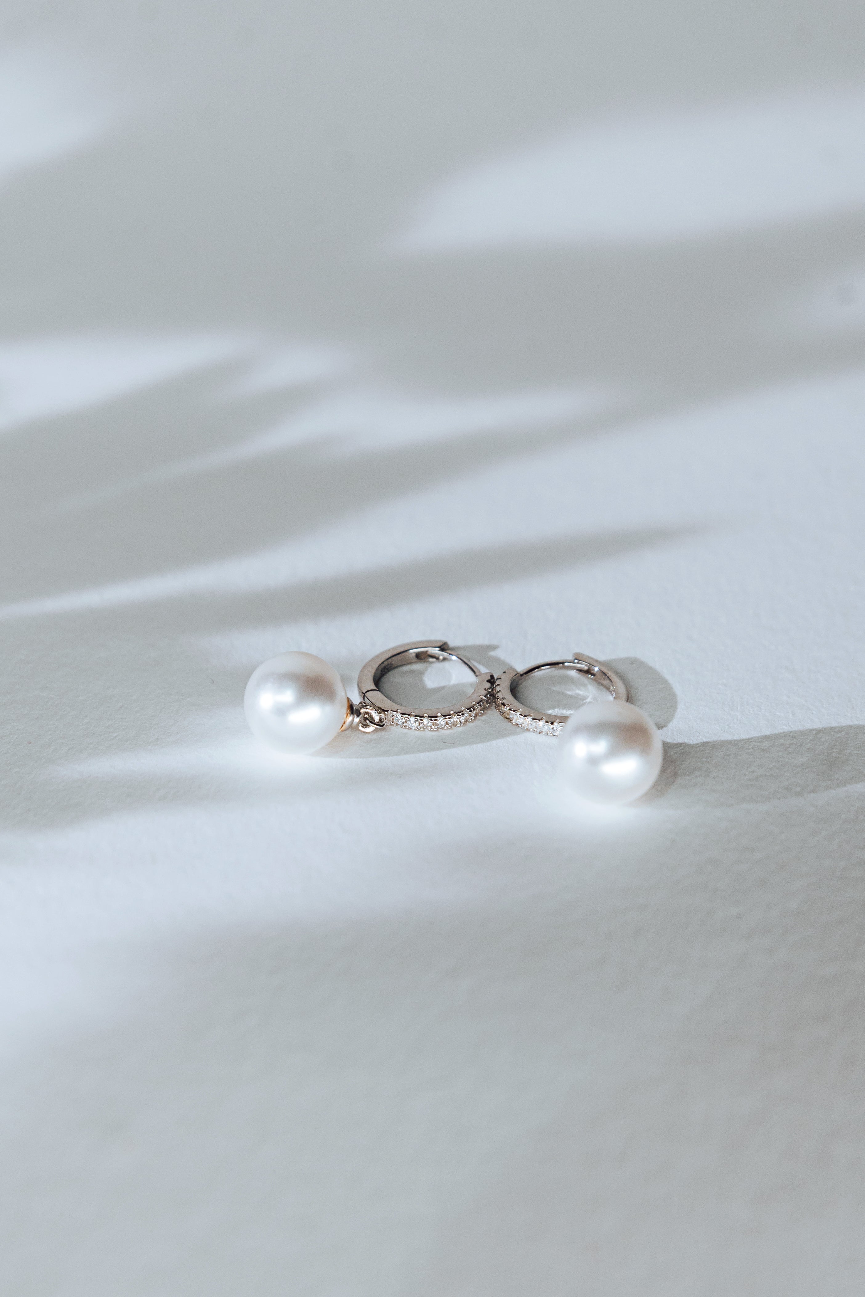 MB Pearl Drop Earrings