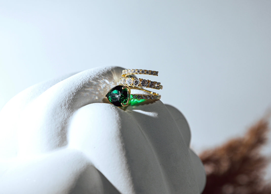 MB-Ring Emerald Stone