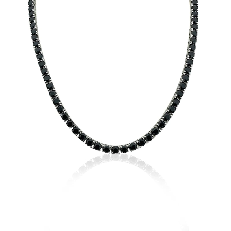 MB Classic Tennis Necklace Black